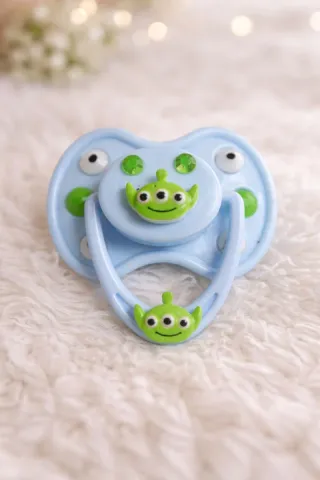 Ciuccio magnetico Alien Toy Story per bambola Reborn