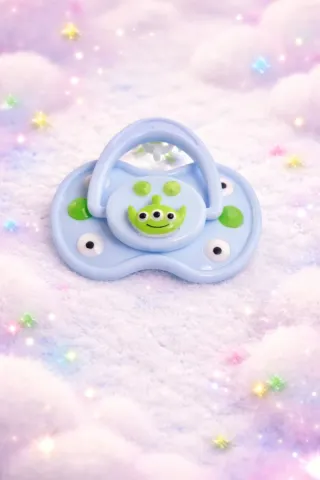 Ciuccio magnetico Alien Toy Story per bambola Reborn