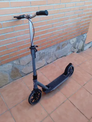 Patinete plegable gris