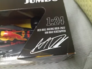 Coche F1 Red Bull Verstappen Jumbo Edición Especia