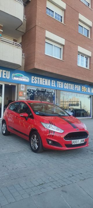 Ford Fiesta pegatina C de la DGT