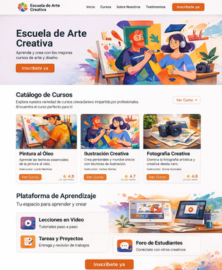 Creación de páginas web profesionales