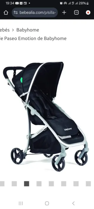 Silla de paseo Babyhome Emotion