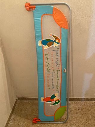 Barrera de Cama Olmitos Azul y Naranja
