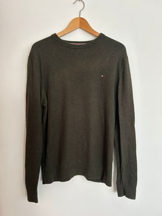 Jersey Tommy Hilfiger Verde Oliva