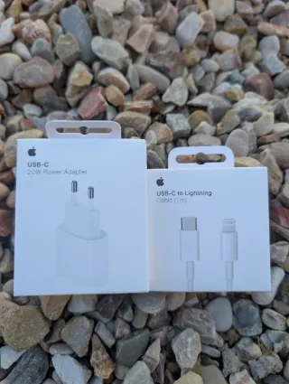 Cargador USB-C 20W + USB-C a Lightning Iphone