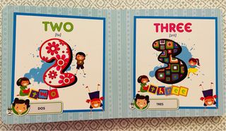 Libros infantiles primeras palabras en inglés