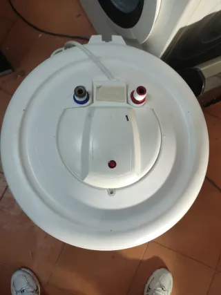 Termo eléctrico blanco welcome