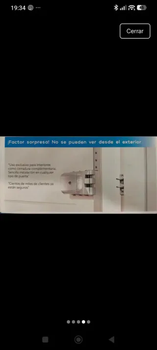 Cerradura Seguridad Invisible Remock ONE