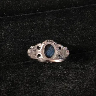 Anillo de Pietersita natural