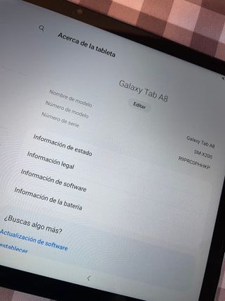Samsung Galaxy Tab A8 Gris