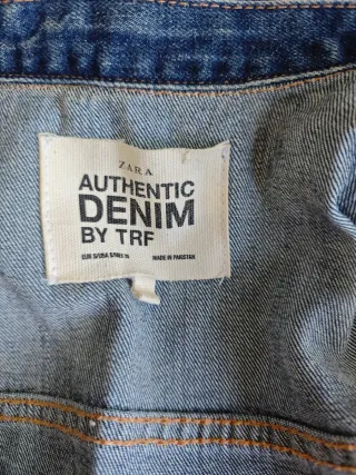 Chaqueta Vaquera Zara Azul