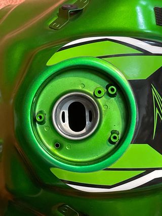 Kawasaki Z800 deposito Gasolina Verde Monster