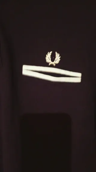 Polo Fred Perry azul oscuro