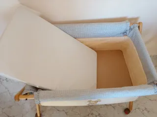 Minicuna bebé madera