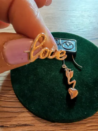 Orecchini Love e Fulmine