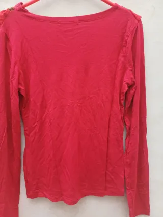Maglia donna con rouge davanti