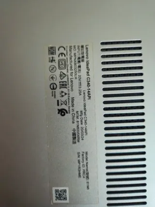 Portátil Lenovo Plata