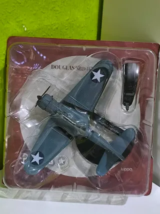 Lote 7 maquetas de aviones WWII Luppa