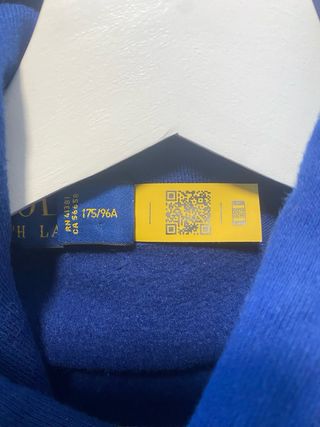 Sudadera Polo Ralph Lauren Azul - Talla M
