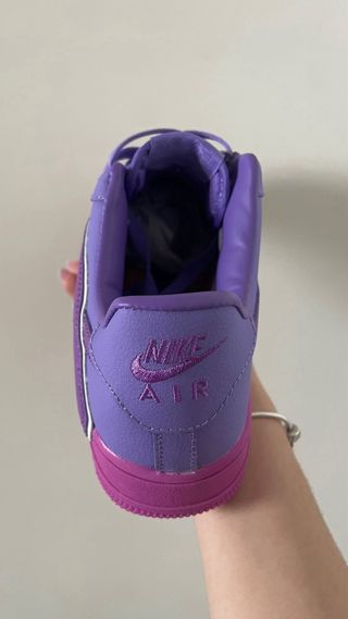 Nike Air Force x Flea Morado