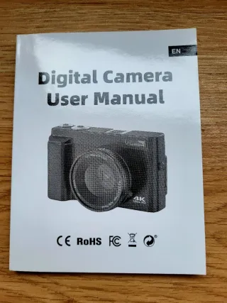 Cámara Digital WiFi Negra