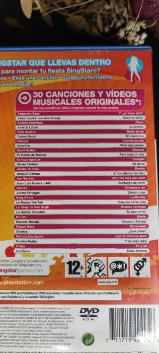 Pack PS2 SingStar: 2 Juegos + Micrófonos