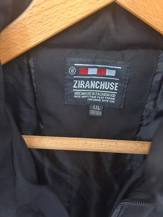 Chaqueta ZIRANCHUSE Negra Talla XXL