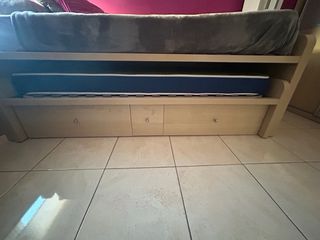 Cama nido con almacenaje