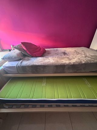 Cama nido con almacenaje