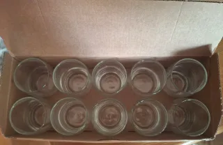 Set di 10 bicchieri da shot