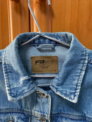 Chaqueta vaquera FB Sister azul mujer
