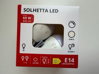 Lámpara Blanca Forsa IKEA (POCO USO)