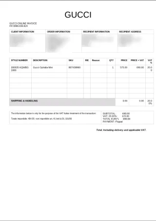 Bolso Gucci Ophidia Mini