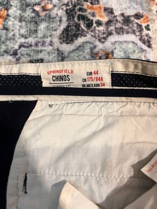 Pantalón Chino Springfield Talla L