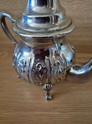 Tetera Marroquí Plata