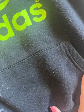 Sudadera Adidas Vintage 90s - Logo Trefoil Bordado