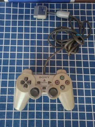 PS1 ORIGINAL MANDO DUAL ANALOG (RAREZA) OFICIAL