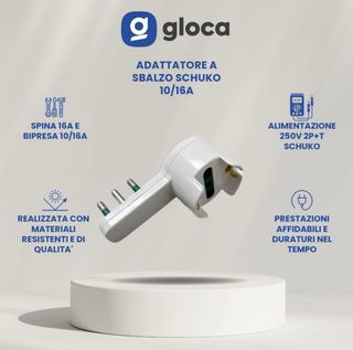 Adattatore Schuko Salvaspazio