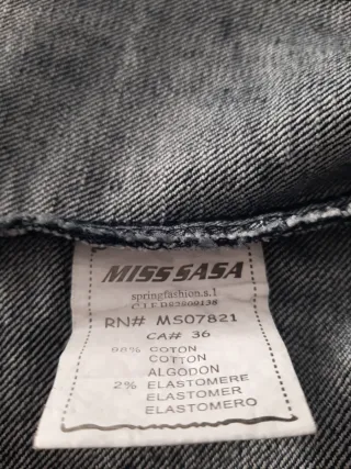 Chaleco vaquero mujer