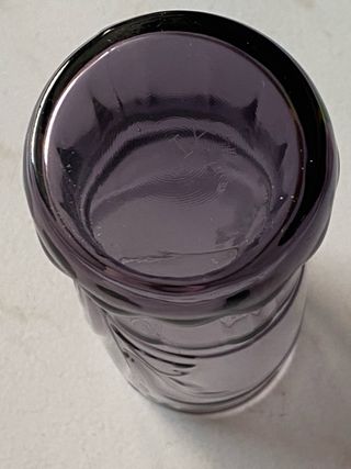 Bicchiere Coca Cola McDonald's 2008 Viola