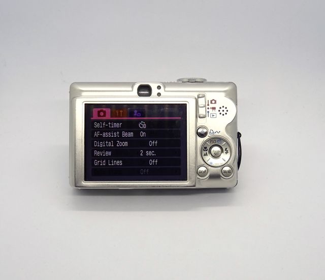 Canon Digital IXUS 55 Fotocamera 5.0MP Argento