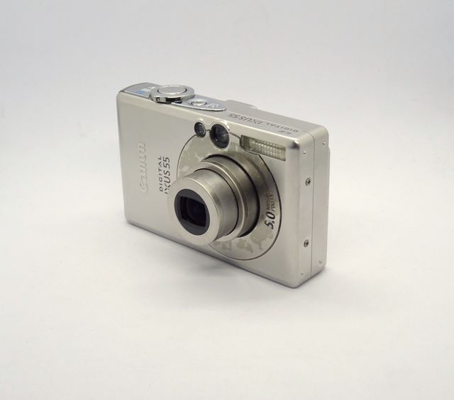 Canon Digital IXUS 55 Fotocamera 5.0MP Argento