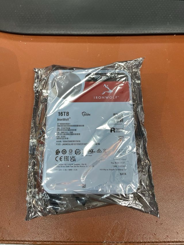 Seagate IronWolf Pro 3.5" NAS 16TB SATA#007RHN