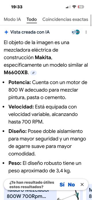 Lijadora   Makita Eléctrico