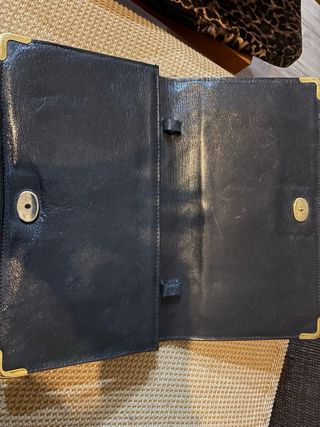 Bolso Clutch Vintage Pitón Sintético Multicolor