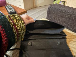 Bolso Clutch Vintage Pitón Sintético Multicolor