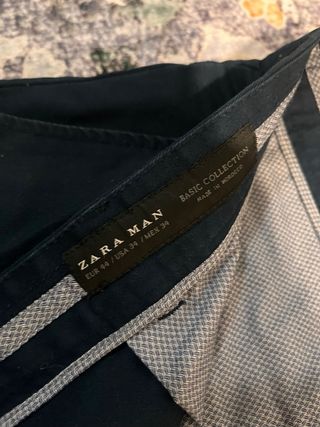Pantalón Chino Zara Hombre Talla L