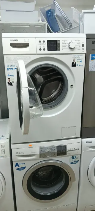 LAVADORA CARGA FRONTAL BOSCH 8 KG A+++
