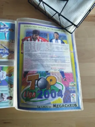 Álbum Top Liga 2004 Megacards